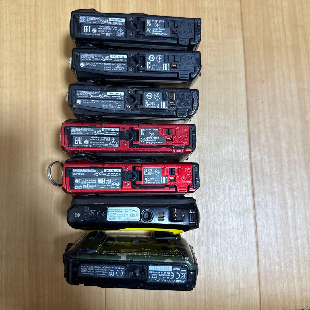 防水デジカメ　まとめ　ジャンク