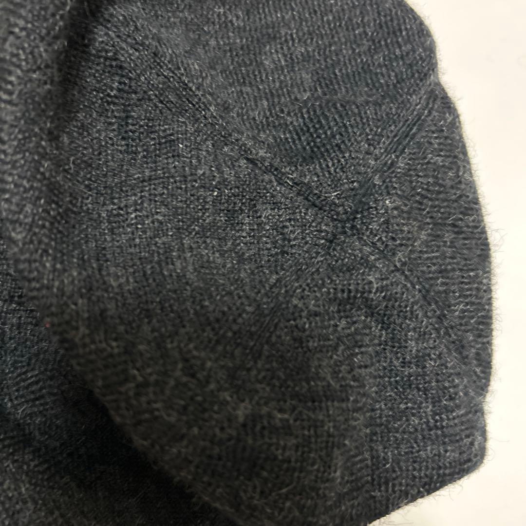 プラダ　ニット帽　黒