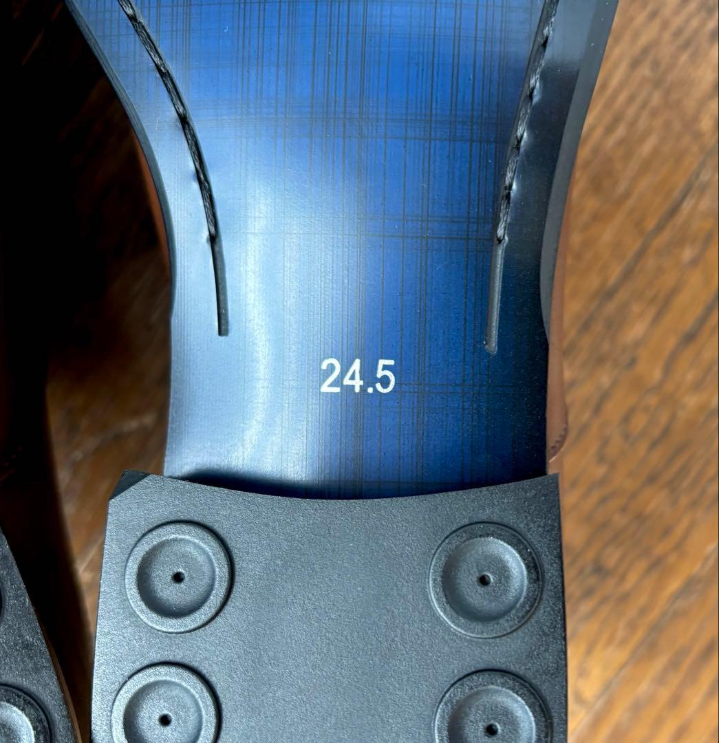 【REGAL】美品！ リーガル V104 内羽式ストレートチップ 24.5cm