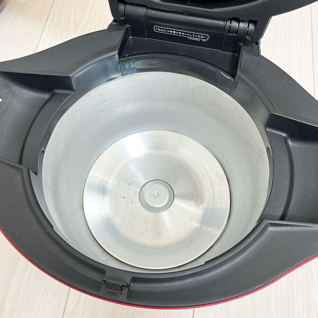 【美品】ヘルシオ ホットクック SHARP KN-HW24E-R　2020年製造