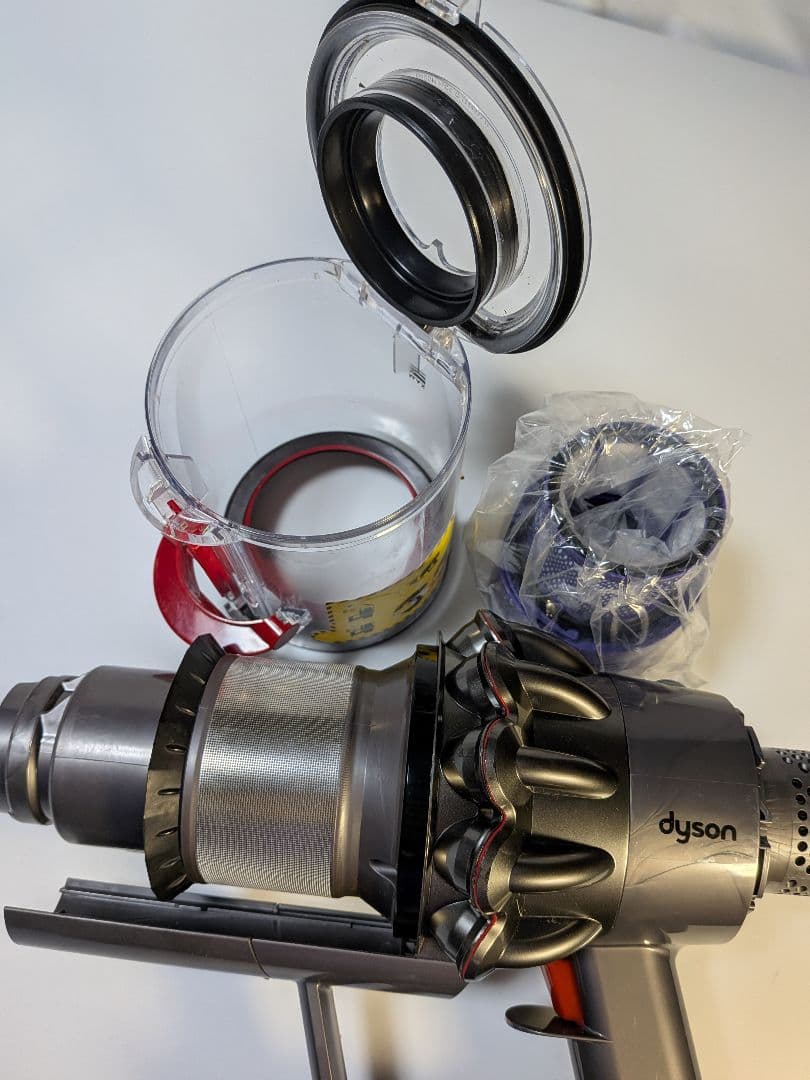 be575　63分　ダイソン　コードレス　SV12　稼働品　分解洗浄済　動作保証