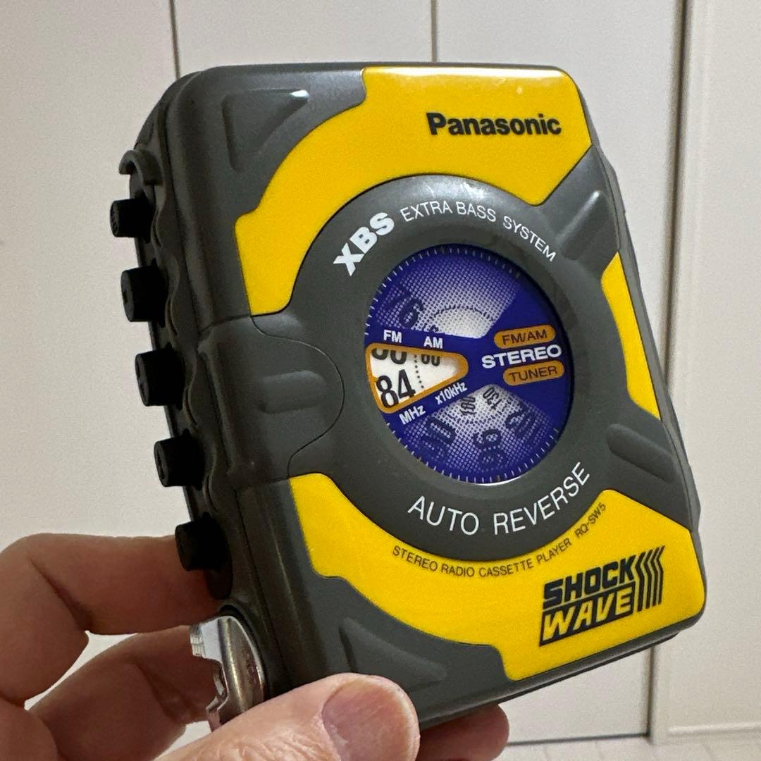 【美品DE修復品】Panasonic SHOCKWAVE RQ-SW5