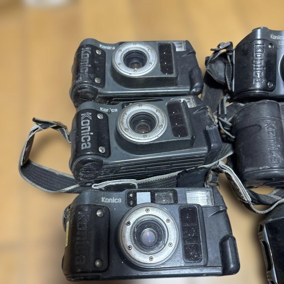 コニカ　Konica フィルムカメラ　8台まとめ　現場監督
