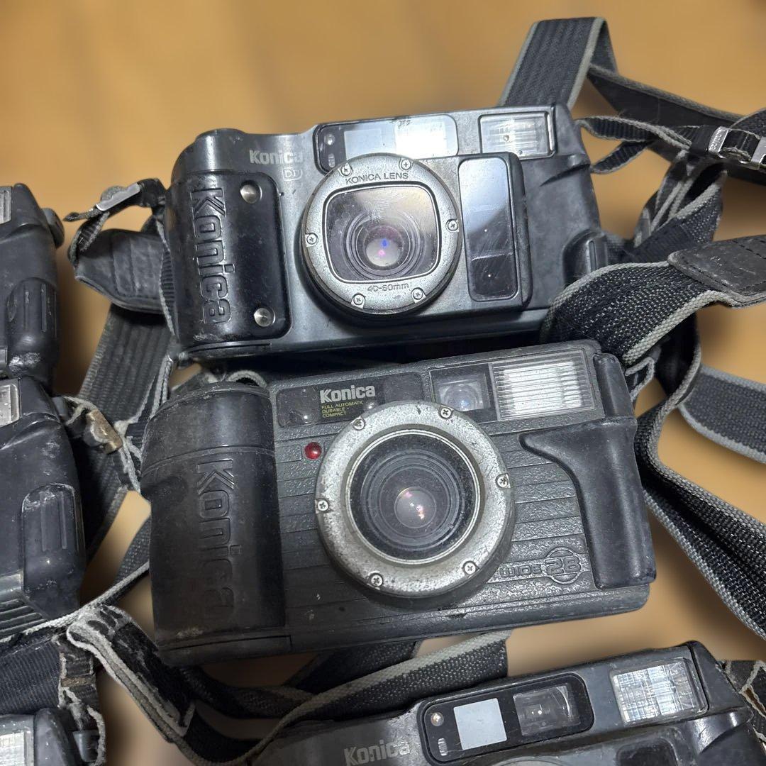 コニカ　Konica フィルムカメラ　8台まとめ　現場監督