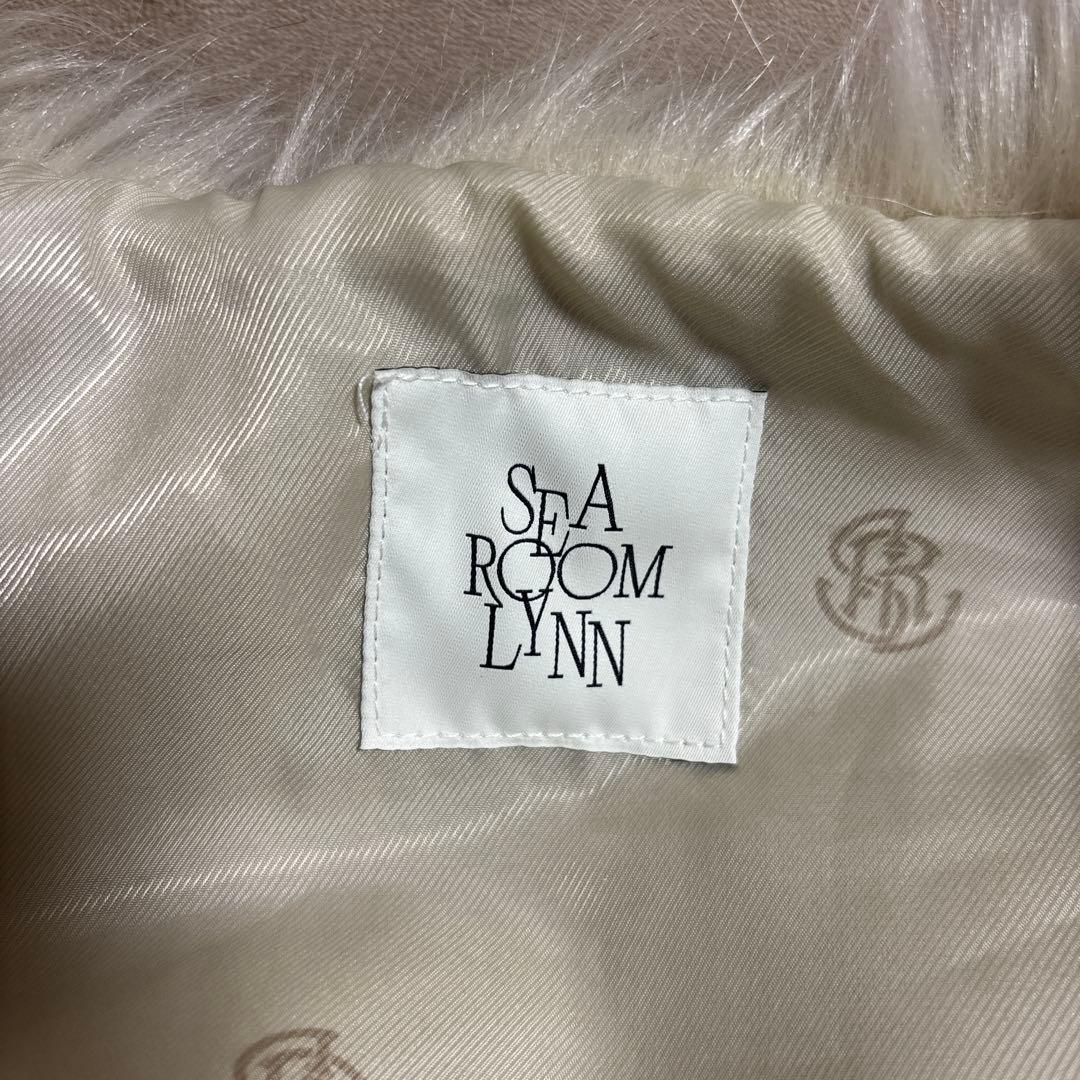 Searoomlynn mix colorボリュームファーコート