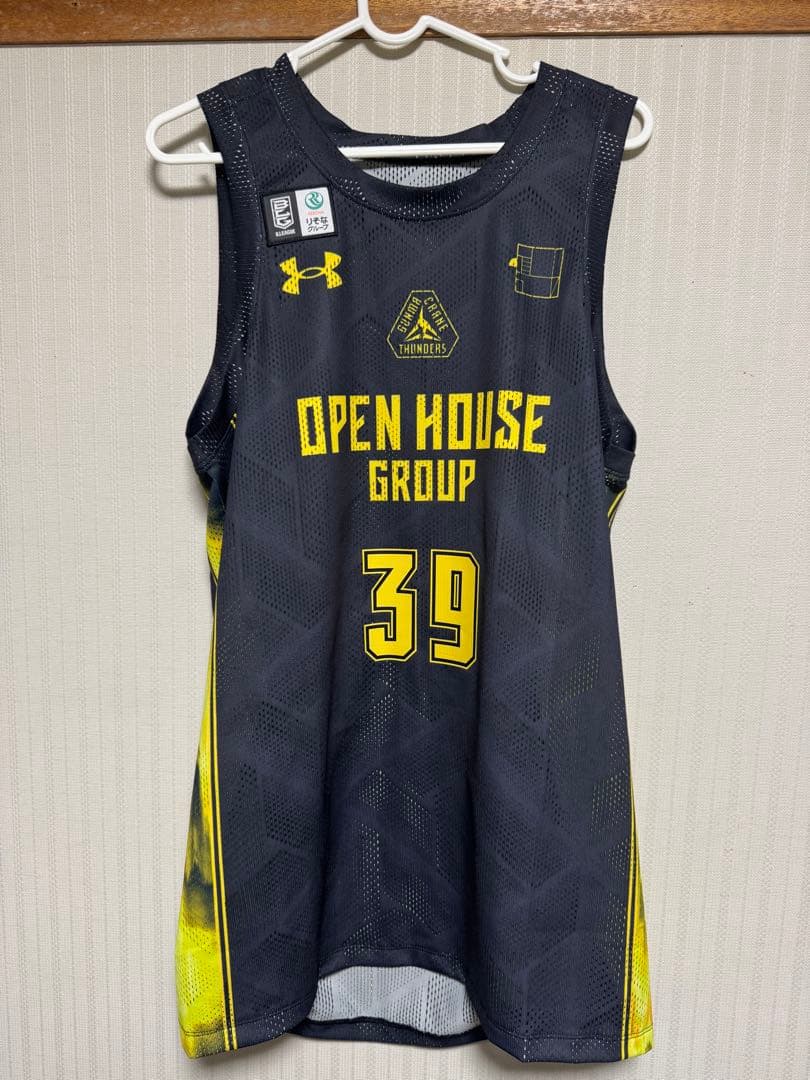 群馬クレインサンダーズ　オーセンティックユニフォーム 39番