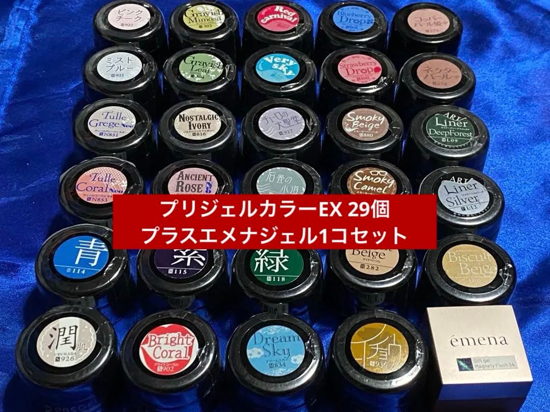 プリジェルカラーEX 29個プラス1コ　セット