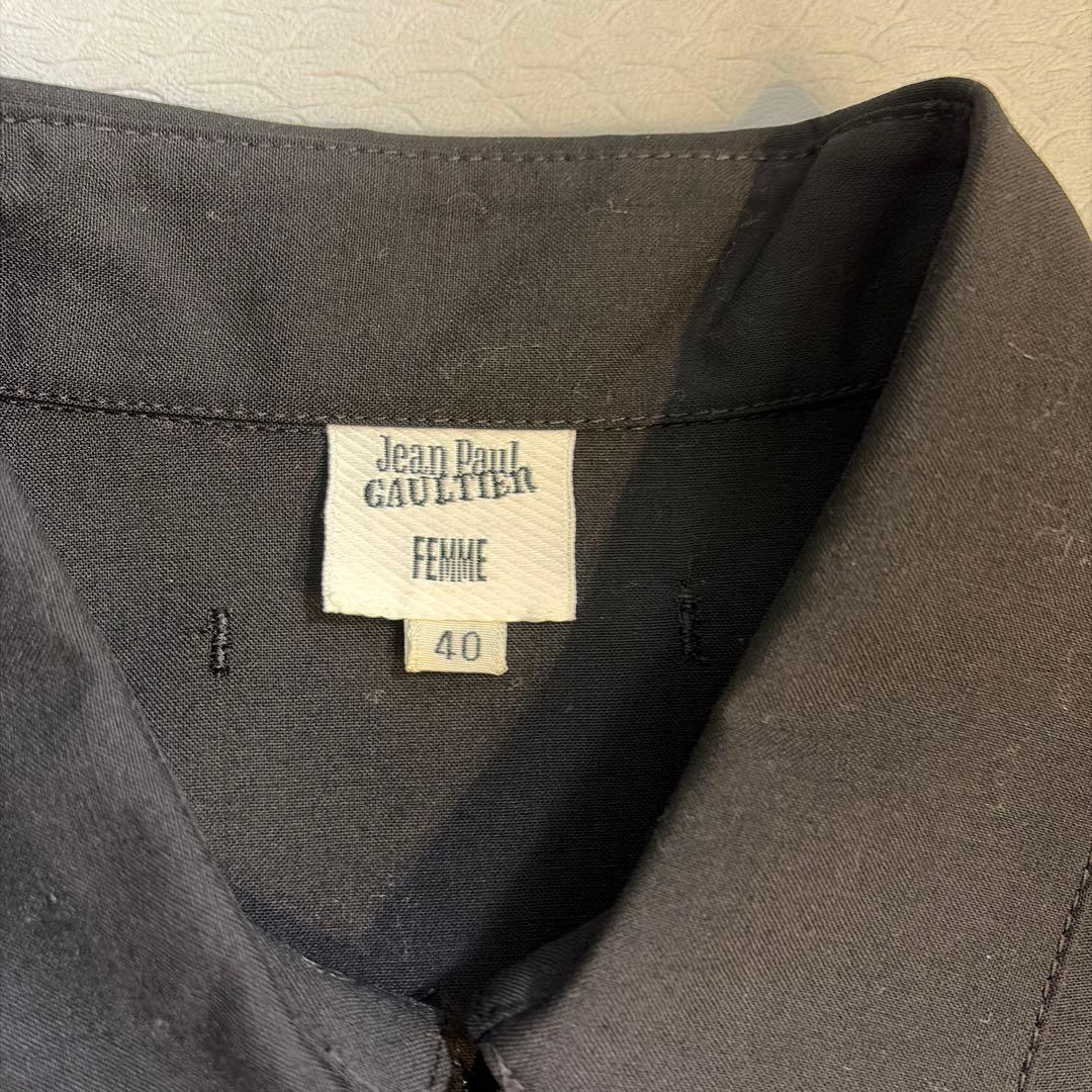 Jean Paul Gaultier テーラードジャケット 40 ブラック