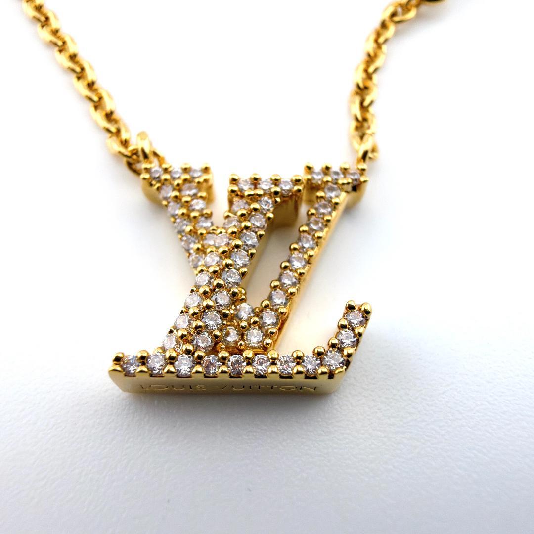 ルイヴィトン M00596 ネックレス LV アイコニック ゴールド レディース