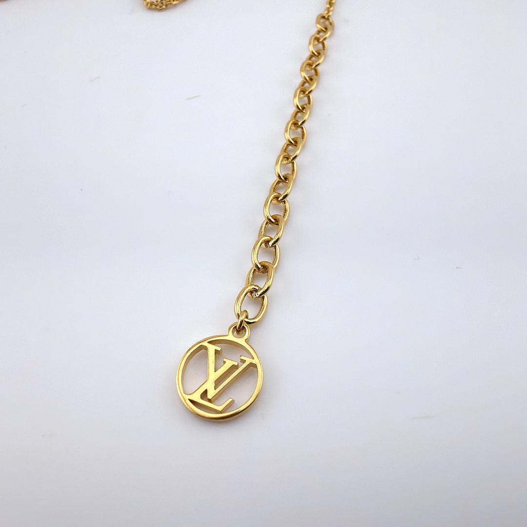 ルイヴィトン M00596 ネックレス LV アイコニック ゴールド レディース