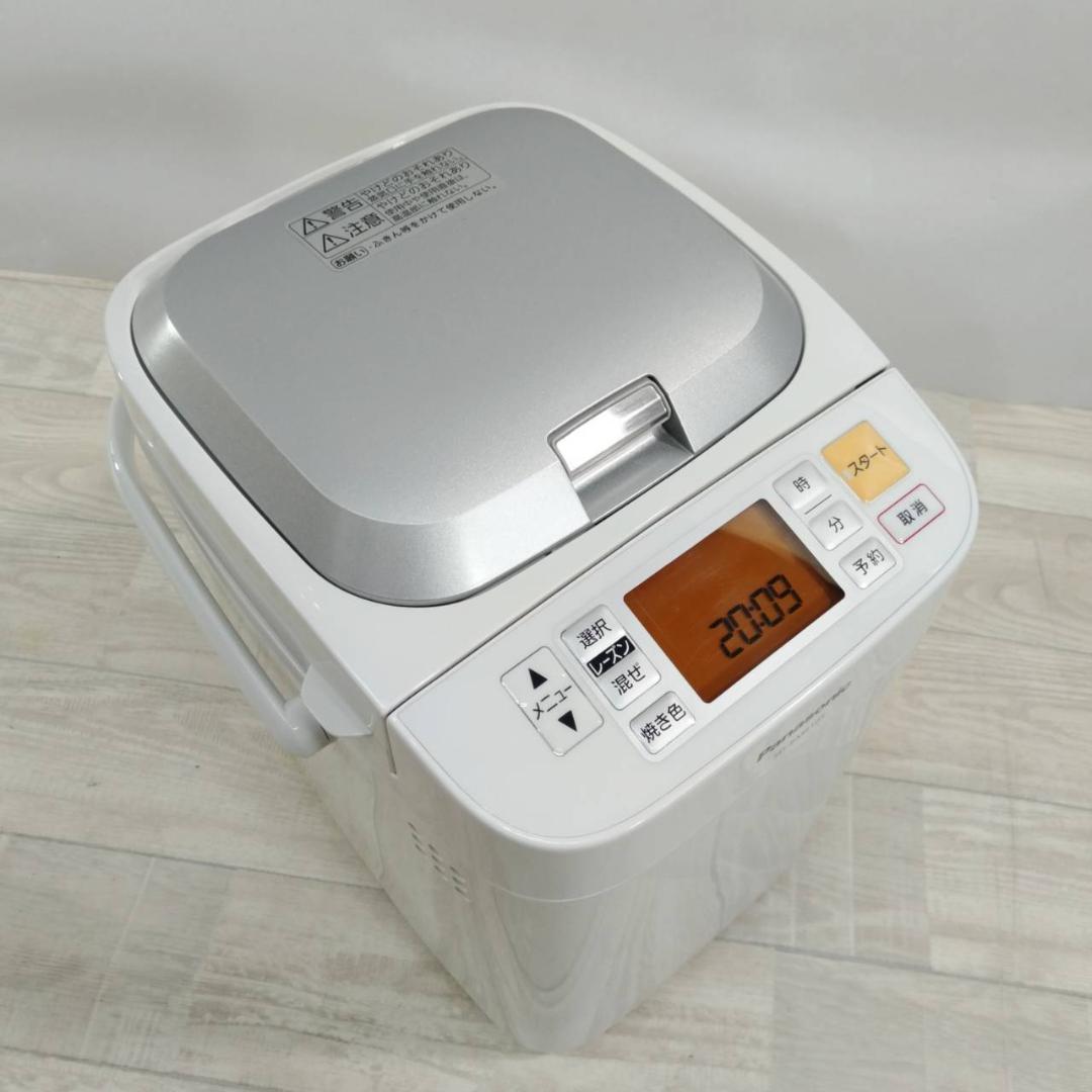 【美品】パナソニック ホームベーカリー SD-BMS105-SW