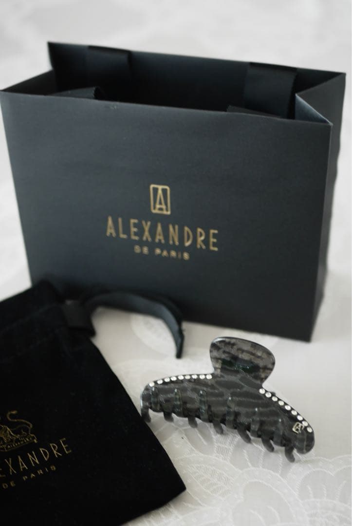 アレクサンドルドゥパリ　ヘアクリップ　袋付き