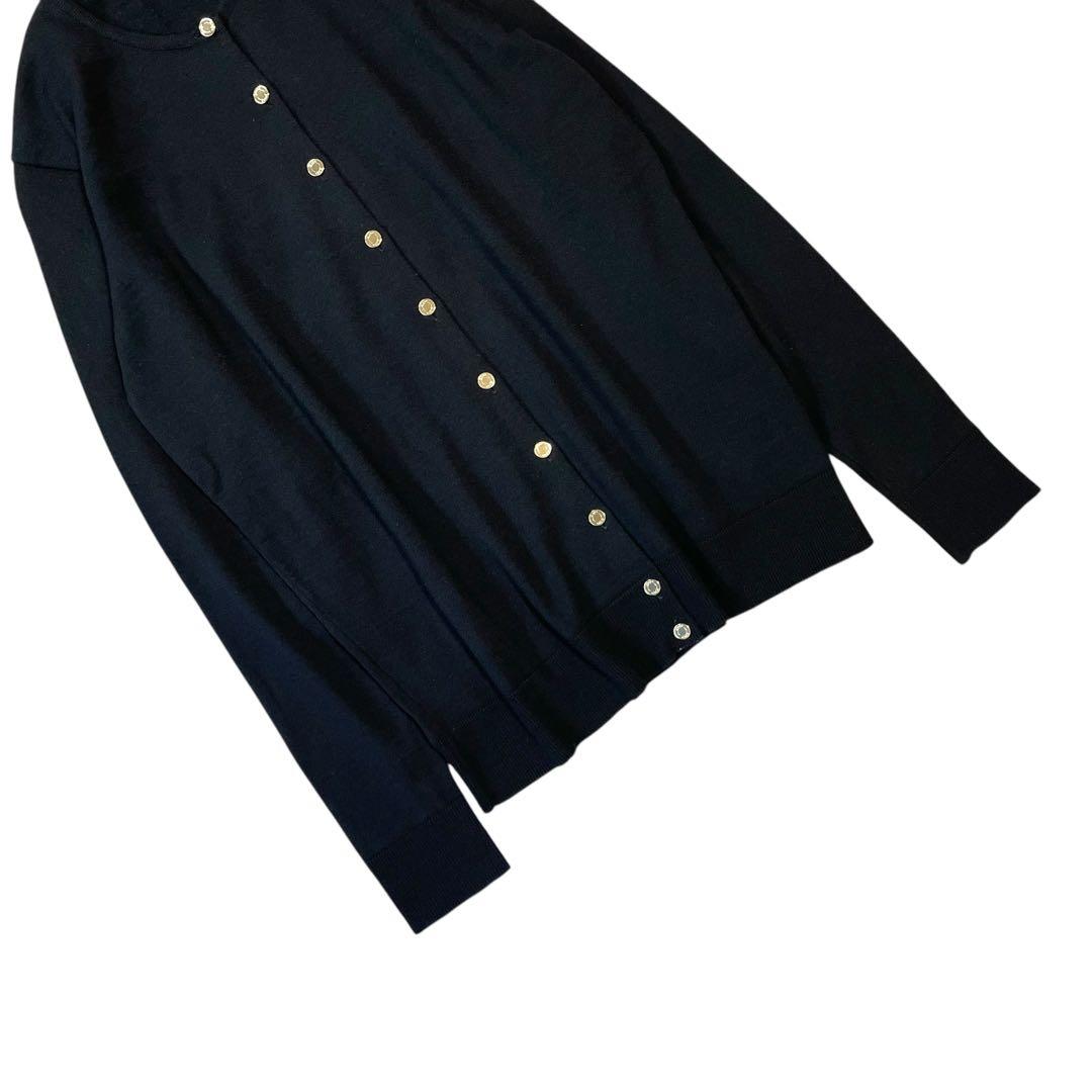 ほぼ未使用✨Deuxieme Classe FF30クルーネックカーディガン 金