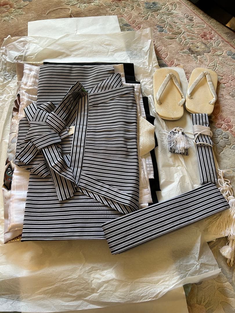 男の子の5歳七五三着物、袴、小物一色