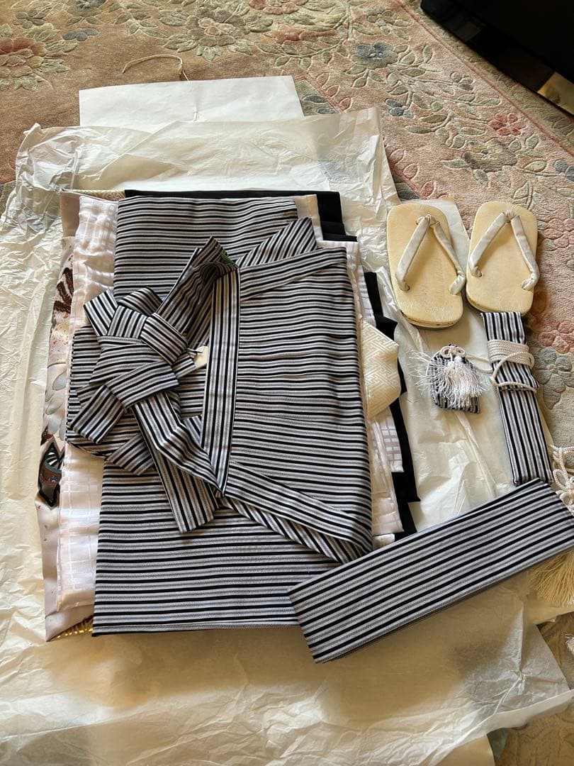 男の子の5歳七五三着物、袴、小物一色