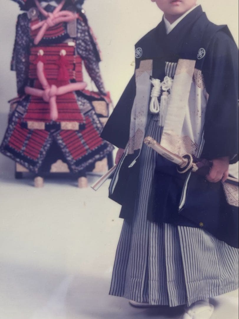 男の子の5歳七五三着物、袴、小物一色