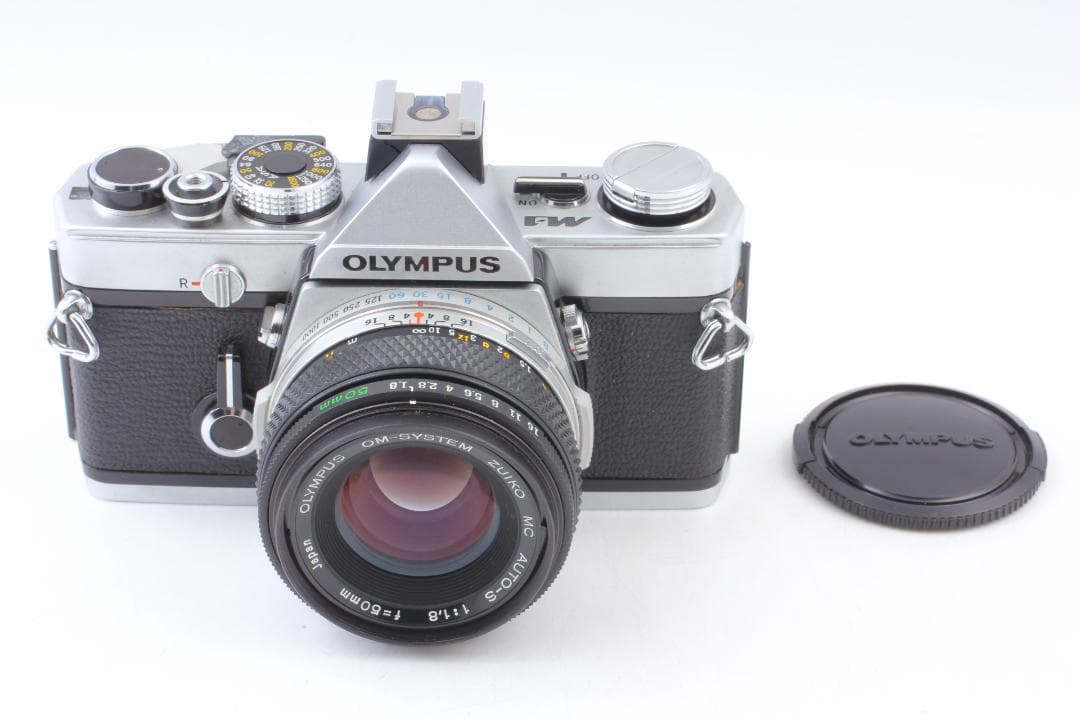 動作確認済　Olympus M-1 Silver 50mm f1.8