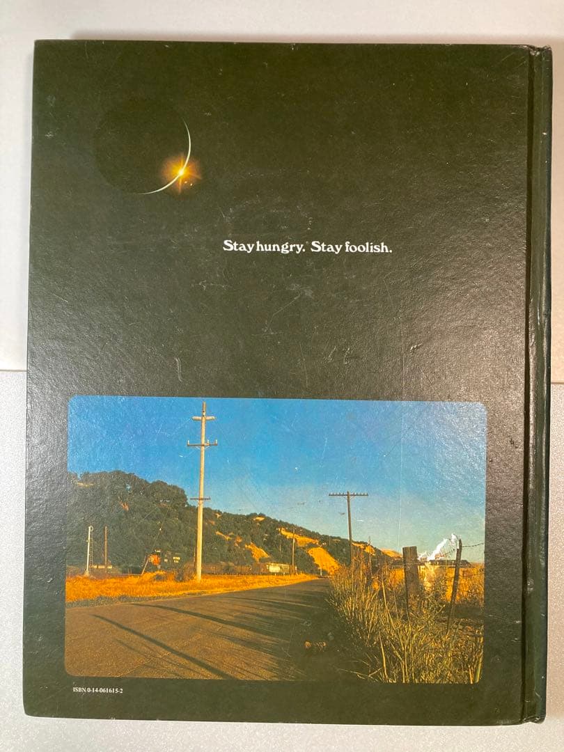 ハードカバー版Whole Earth Epilog 初版 1974