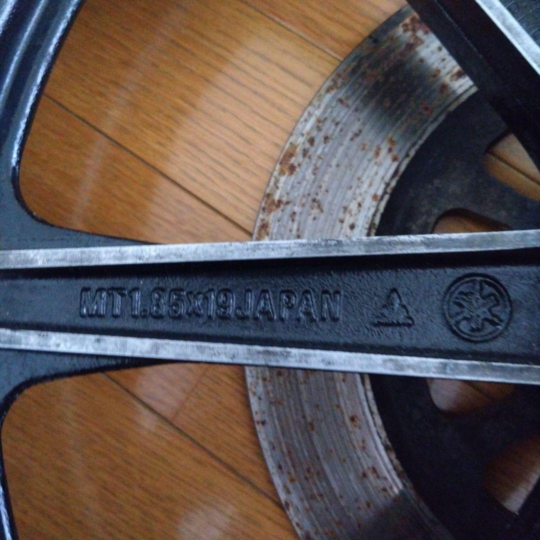 希少　ヤマハ　SR400 純正　キャストホイール　タイヤ付　フロント19