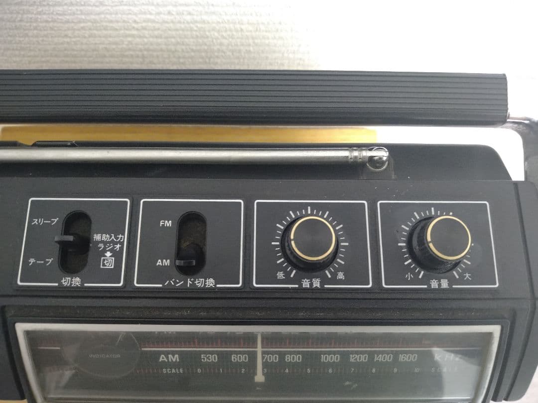 【昭和レトロ】ナショナル　ラジカセ　National　RQ-549