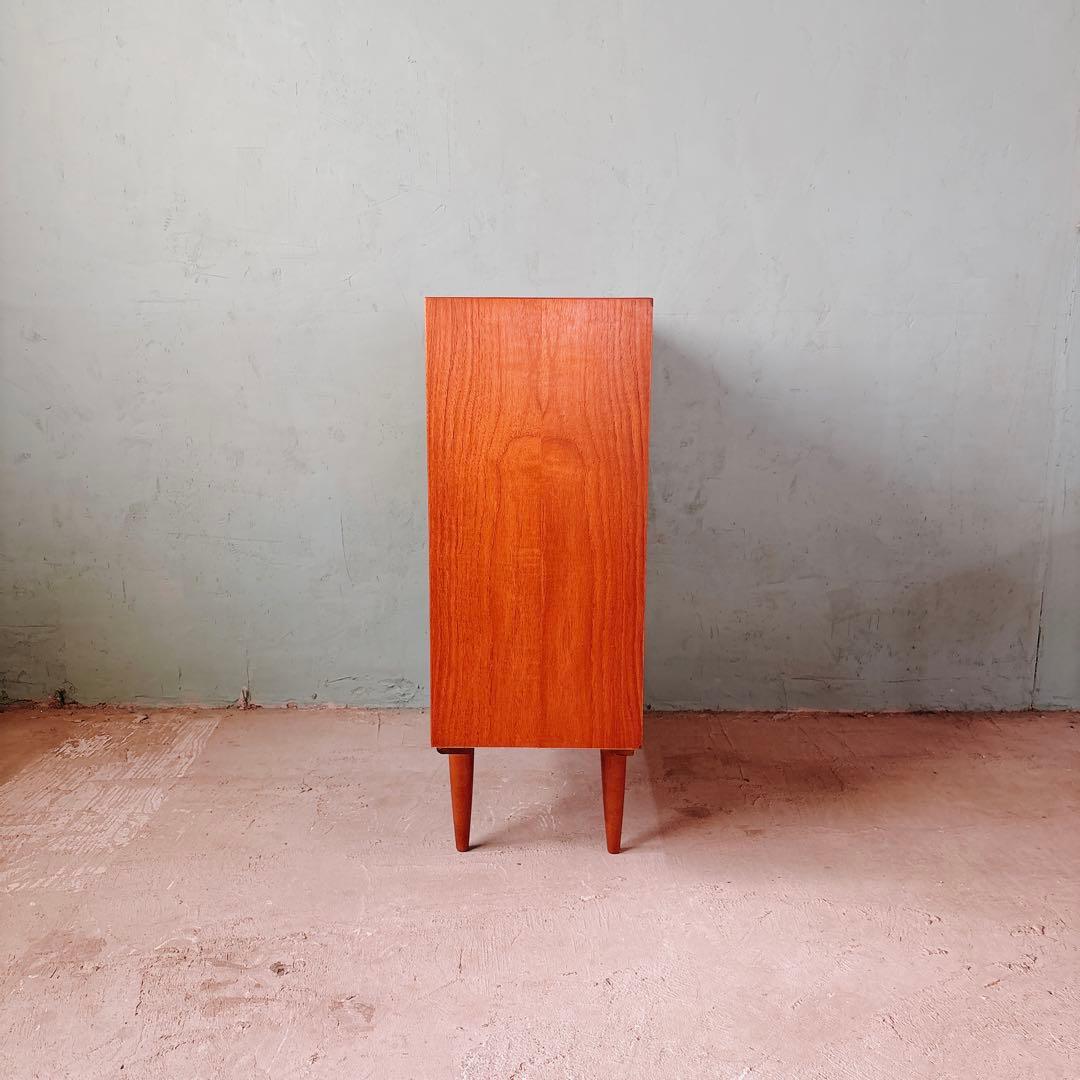 デンマーク　チーク材　ブックシェルフ　北欧家具　北欧ビンテージ