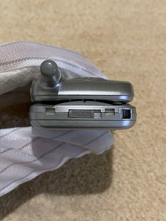 KX-HV210 スノーシルバー ルモテ PHS本体のみ 美品 ジャンク便