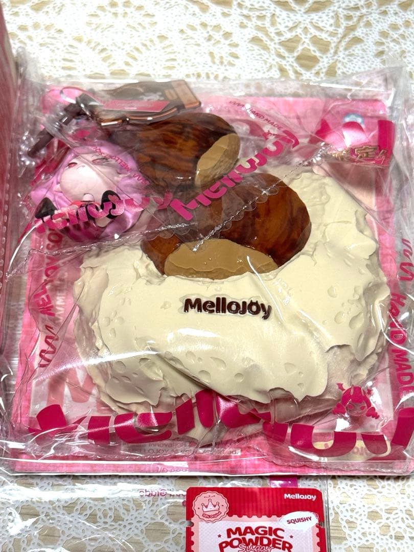 メロジョイ　大福シリーズ　シークレット　栗　スクイーズ　メロイヤちゃん