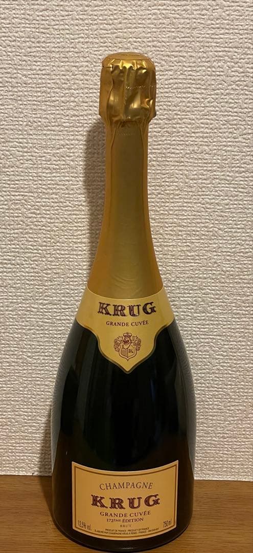シャンパン　クリュッグ グランド・キュヴェ（KRUG GRANDE CUVEE）