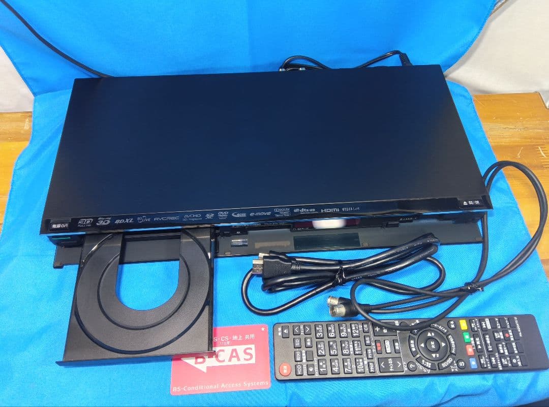 HDD 1TB⇒2TB ブルーレイレコーダー パナソニック DIGA 完動品