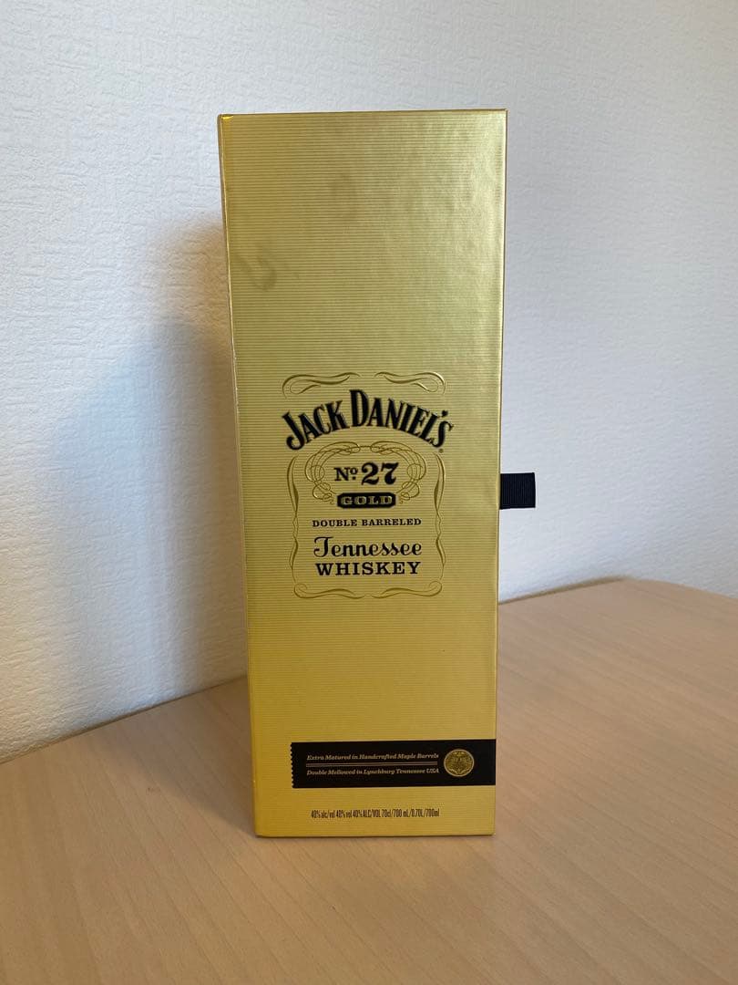 Jack Daniel's No. 27 Goldジャックダニエルゴールド箱付き