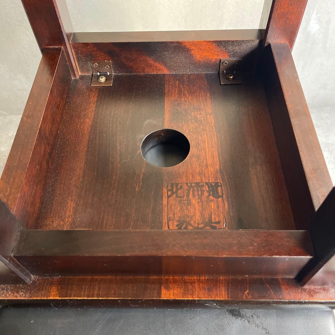 北海道民芸家具　樺材スツール　オールドヴィンテージ