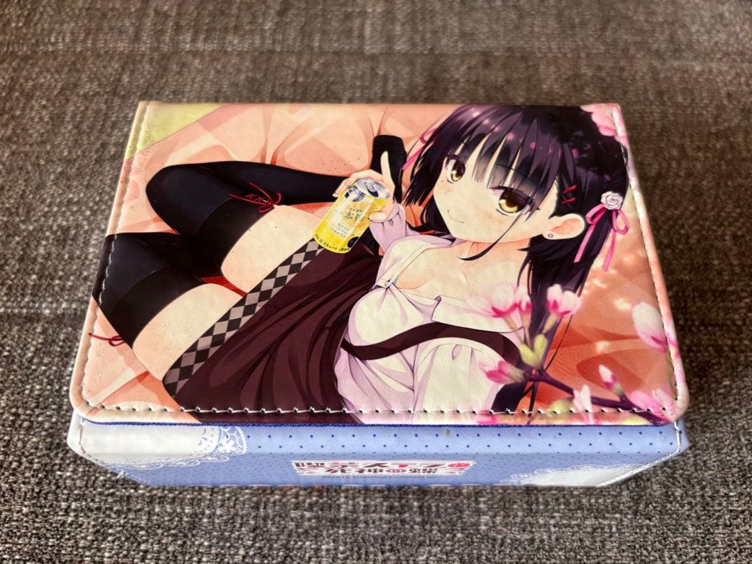 合皮製デッキケースＷ 喫茶ステラと死神の蝶 四季 ナツメ