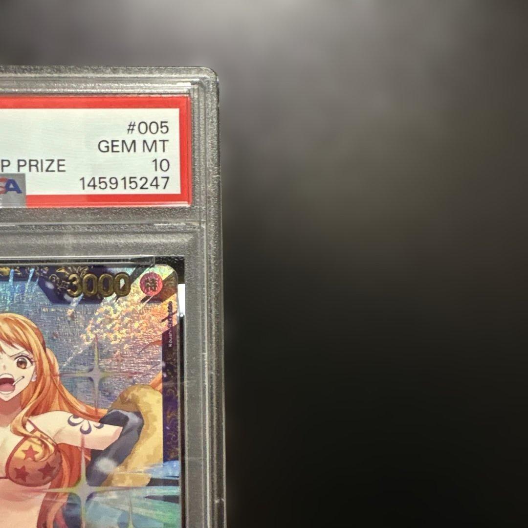 サンジ　ワンピースカード フラッグシップ 優勝プロモ　PSA10