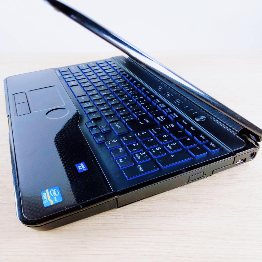 快適SSD！ メモリ8GB 富士通ノートパソコン 初期設定済み PC カメラ付き