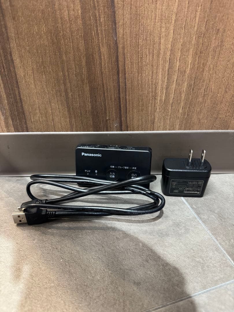 【美品】Panasonic ダクトレールスピーカー×2 送信機×1 セット