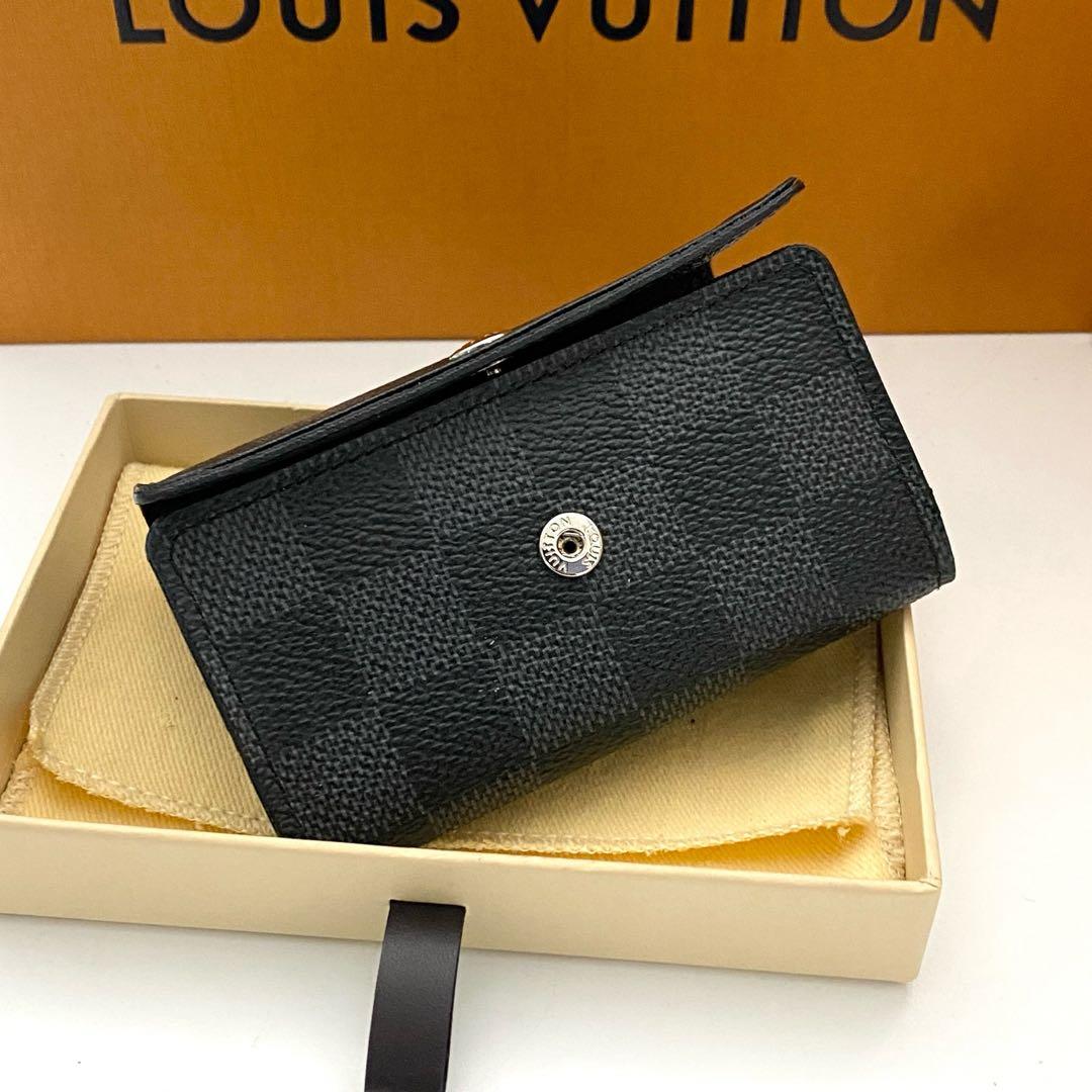 ルイヴィトン　ダミエグラフィット　キーケース　ミュルティクレ6