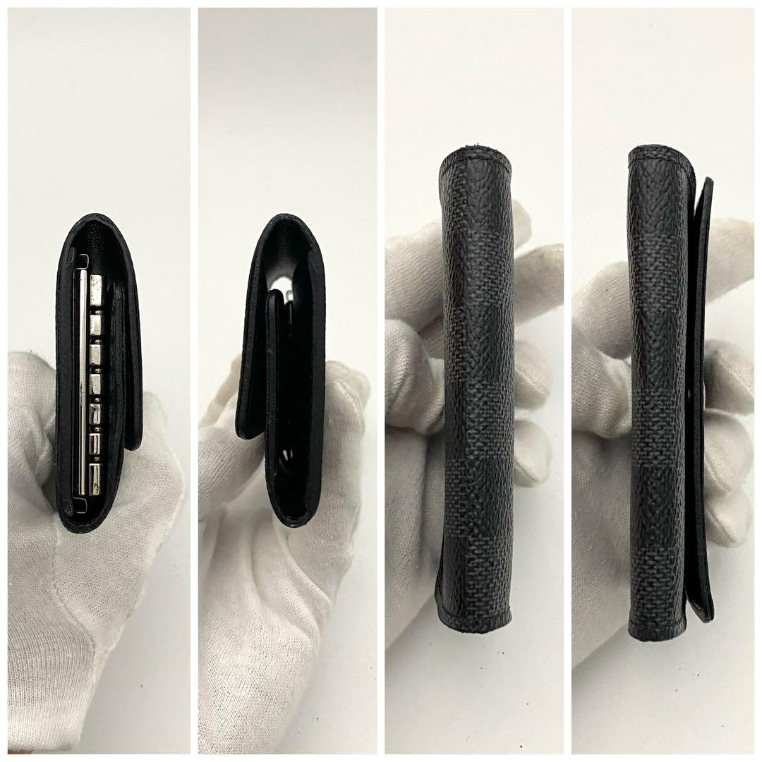 ルイヴィトン　ダミエグラフィット　キーケース　ミュルティクレ6