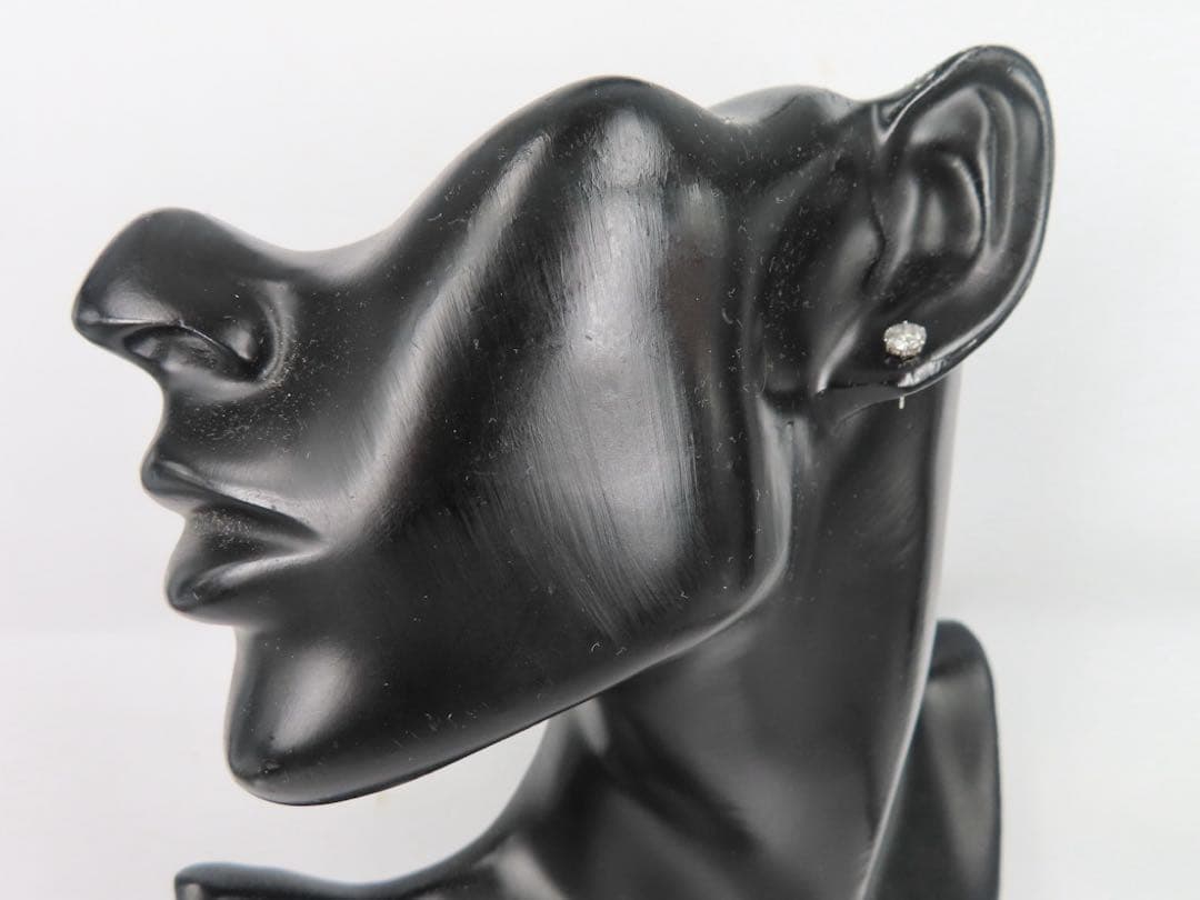 罪*K様 【本物保証】Pt900 天然ダイヤモンド 計1.10ct ピアス｜各0