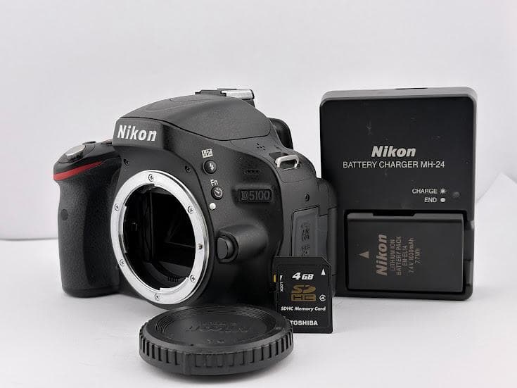 ★動作訳アリ★ニコン D5100 ボディ『外観光学極上、ショット数4,515回』