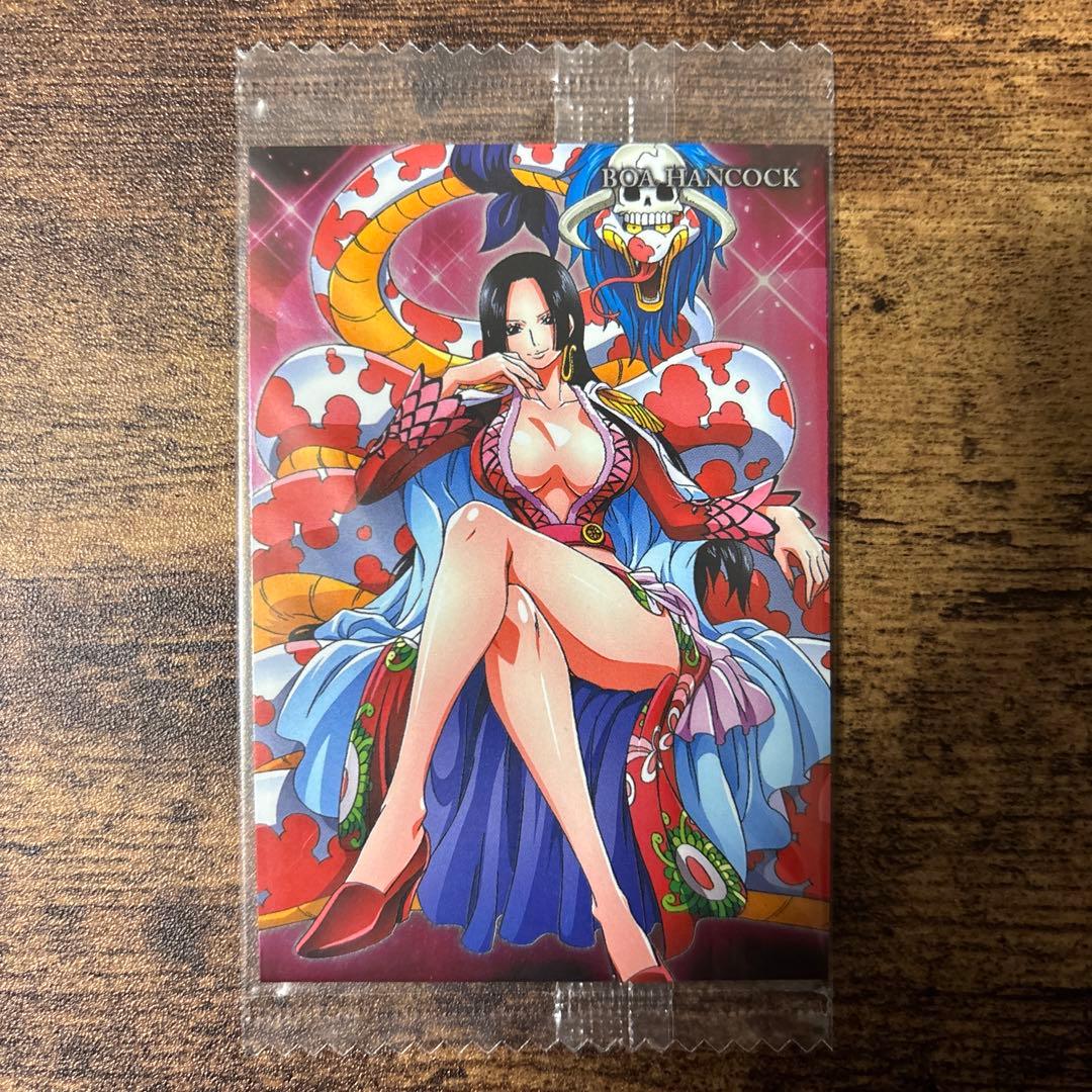 ワンピース　ウエハースカード　ハンコック