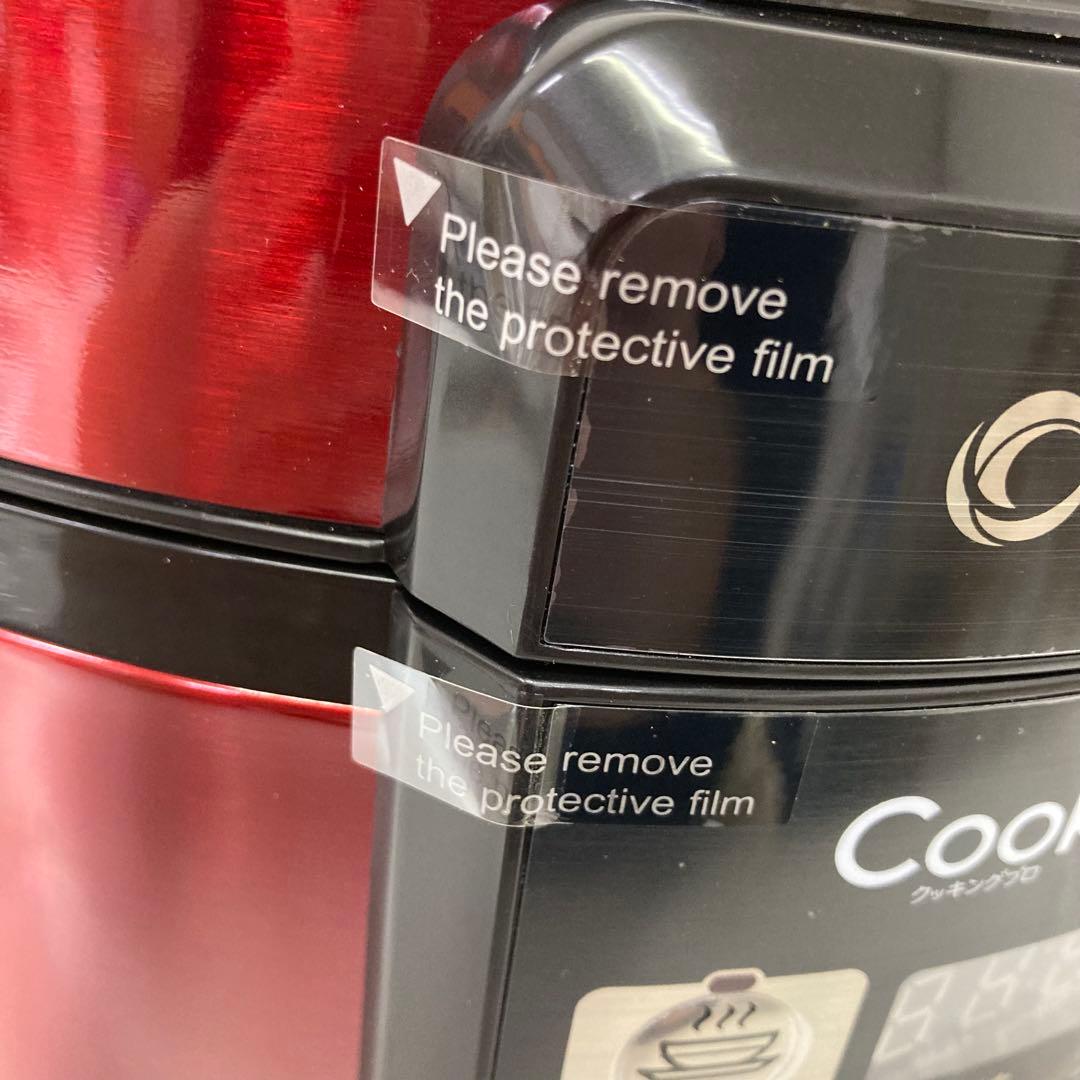 414-Q SHOP JAPAN クッキングプロ　CKP01RED 電気圧力鍋