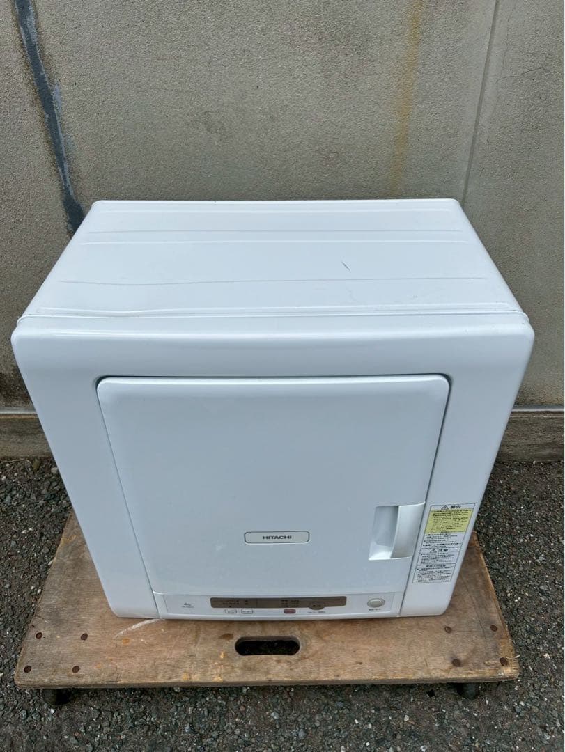 日立 衣類乾燥機 4kg ピュアホワイト2023年製 DE-N40HX-W