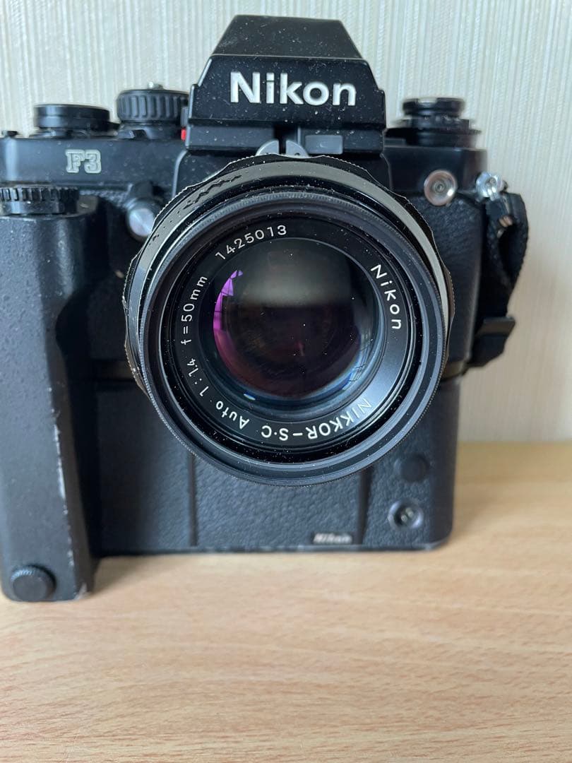 ニコン フィルムカメラ F3 MD-4 50mm1.4