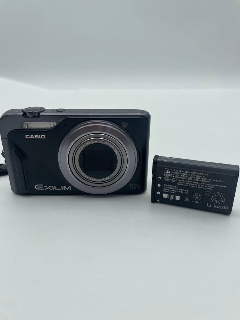 CASIO EXILIM EX-H15 ブラック デジタルカメラ 10倍ズーム