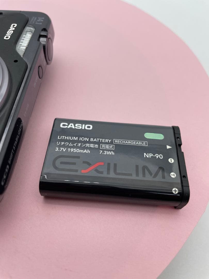 CASIO EXILIM EX-H15 ブラック デジタルカメラ 10倍ズーム