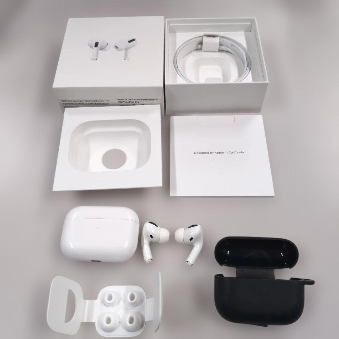 AirPods Pro 第一世代 本体 充電ケース、カバー付き
