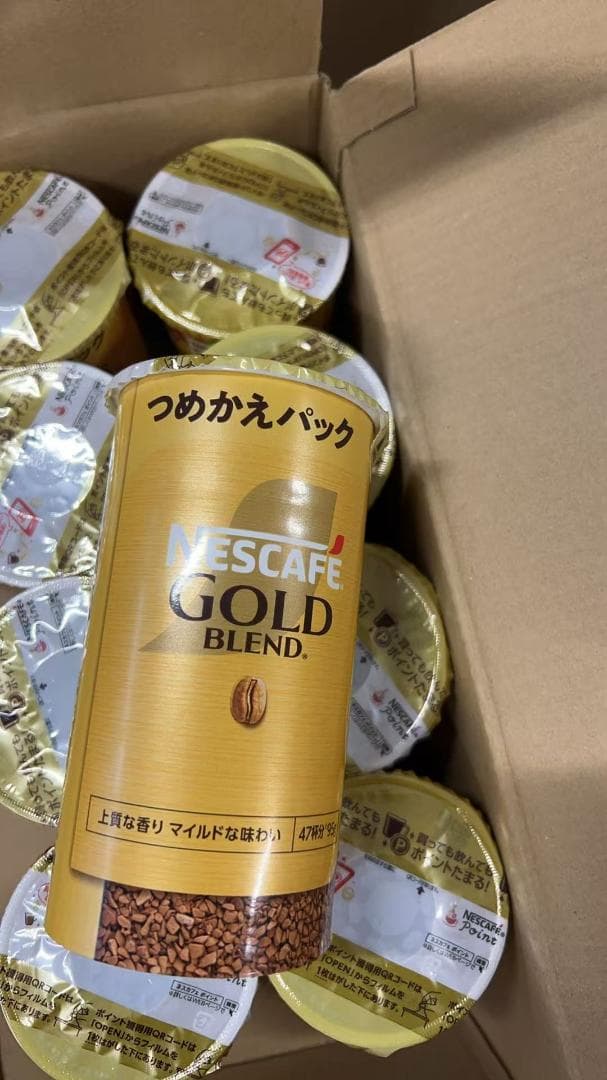 ネスカフェ ゴールドブレンド エコ＆システムパック 95 g 12箱