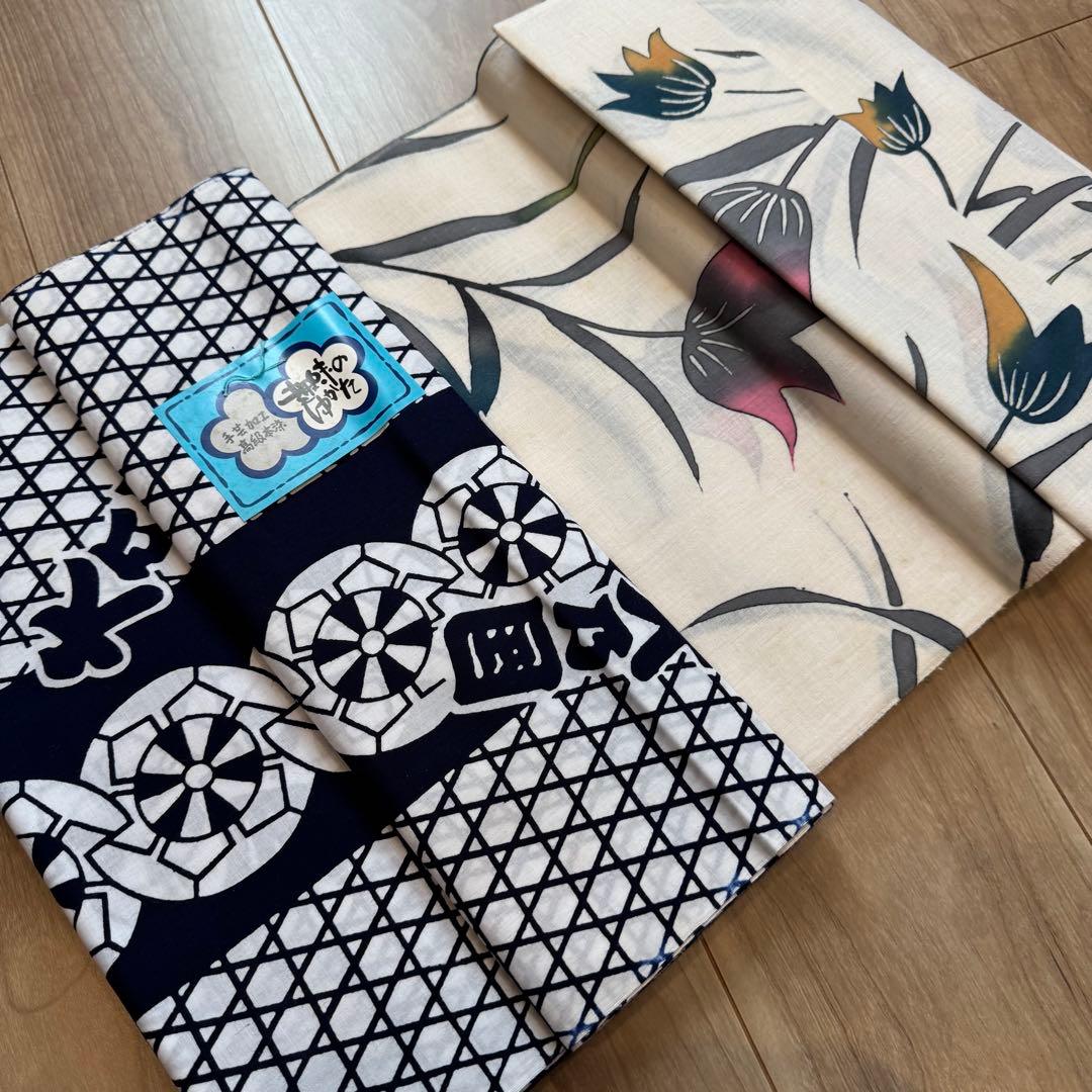 格安 リメイク　素材　 まとめ売り　着物　和服　10点　本染　浴衣　反物　三越