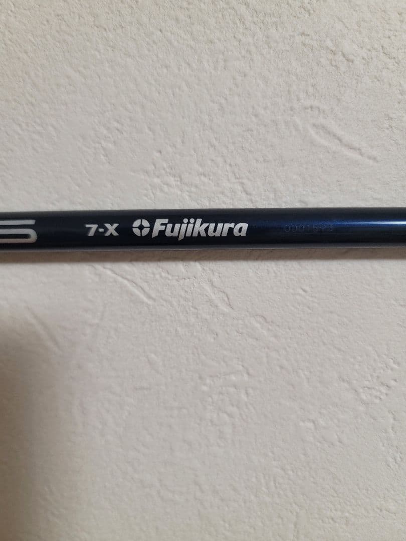 ベンタスブルー7Xテーラーメイドスリーブ装着