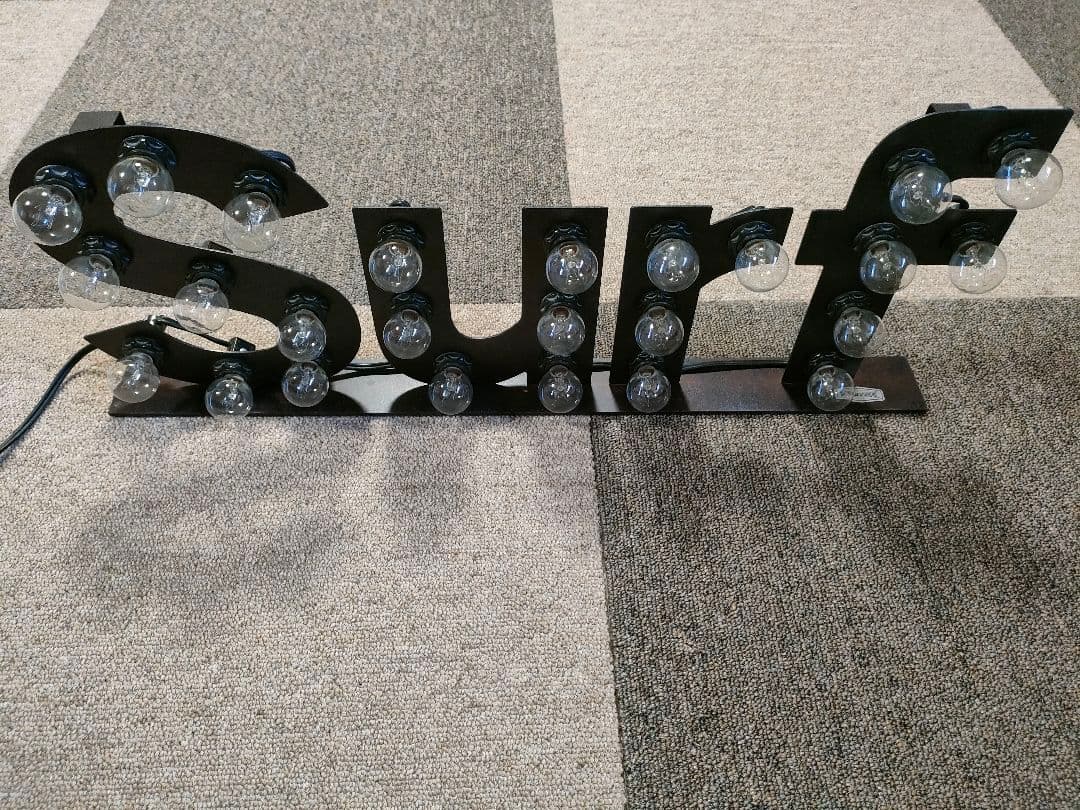 レア サーフ サイン ミッドセンチュリー 50s 60s アートワークスタジオ